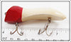 Pflueger Red & White Early No Eye Wizard Wiggler