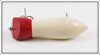 Pflueger Red & White Early No Eye Wizard Wiggler