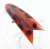 Vintage Bud Stewart Orange & Black Crawdad Lure