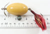Folk Art Egg Shaped Lure With Shakespeare Prop