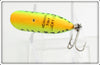 Heddon Fluorescent Green Crawdad Tiny Lucky 13