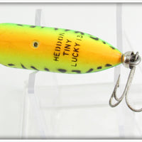 Heddon Fluorescent Green Crawdad Tiny Lucky 13