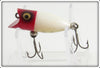 Heddon Red Head White Tiny Lucky 13