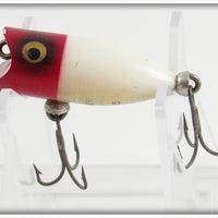 Heddon Red Head White Tiny Lucky 13