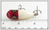 Heddon Red Head White Tiny Lucky 13