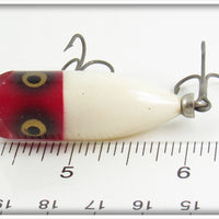 Heddon Red Head White Tiny Lucky 13