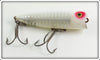 Vintage Heddon White Shore Chugger Spook Lure 