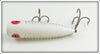 Heddon White Shore Chugger Spook