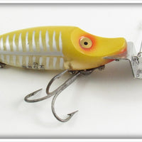 Vintage Heddon Yellow Shore Go Deeper River Runt Lure