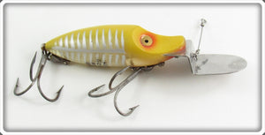 Vintage Heddon Yellow Shore Go Deeper River Runt Lure