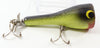 Vintage Ozark Mountain Black Scale Popper Lure