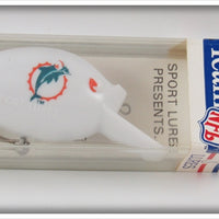 Vintage Sport Lures Team NFL Miami Dolphins Lure In Box