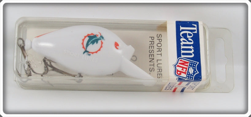 Vintage Sport Lures Team NFL Miami Dolphins Lure In Box For Sale
