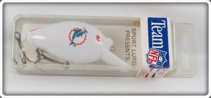 Vintage Sport Lures Team NFL Miami Dolphins Lure In Box