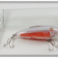 Vintage Merlin Lures Silver & Red Pathfinder In Tube