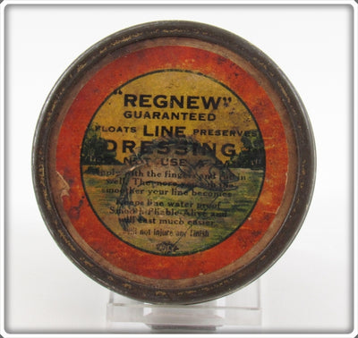 Vintage Regnew Line Dressing Tin