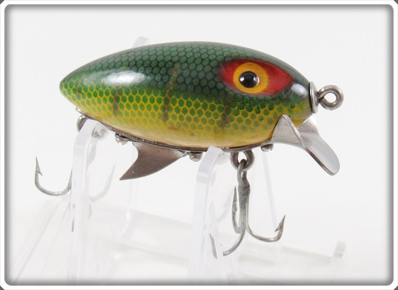 Vintage Clark's Perch Scale Water Scout Lure