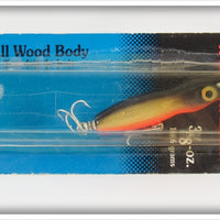 Vintage Luhr Jensen Ozark Mountain Woodwalker Lure On Card