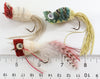 Hank Roberts Deer Hair Fly Rod Frog & Popper Lot Of Three