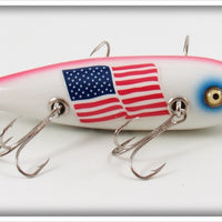 K Lures Patriotic Crooked Bayou Minnow In Box