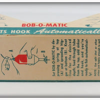 Bob O Matic Red & White Automatic Casting Float In Box