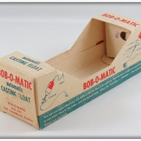 Bob O Matic Red & White Automatic Casting Float In Box