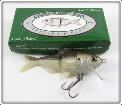 Castaic Soft Bait Thread Fin Shad Lure In Box