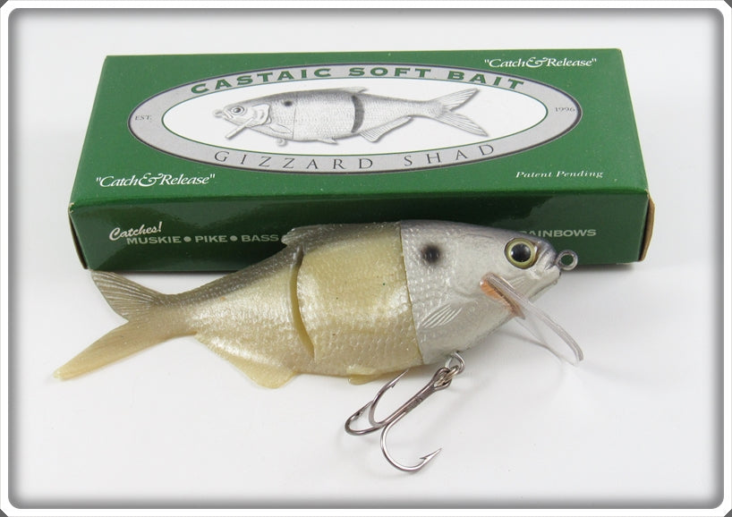 Castaic Soft Bait Gizzard Shad Lure In Box