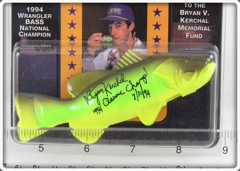 Bryan Kerchal Memorial Fish Whistle On Card For Sale | Lure Lagoon