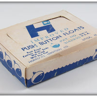 Horrocks Ibbotson Improved Push Button Floats Set In Box