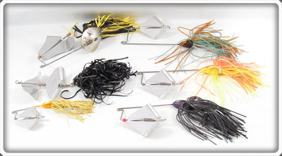 Vintage Lot Of Six Buzz Baits