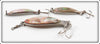 Mother Of Pearl Demon Spoon & Small Spoon Lot Of Three