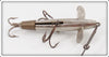 Vintage Pflueger Nickel Breakless Devon Minnow Lure
