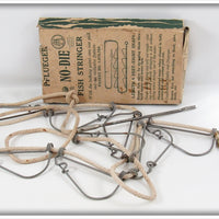 Vintage Pflueger No Die Fish Stringer In Box