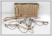 Vintage Pflueger No Die Fish Stringer In Box
