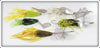 Vintage Strike King Spinner Bait & Buzz King Lot Of 5 Lures