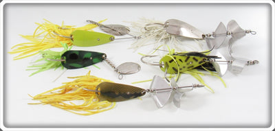 Vintage Strike King Spinner Bait & Buzz King Lot Of 5 Lures