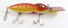 Vintage Whopper Stopper Orage & Silver Scale Hellbender Lure