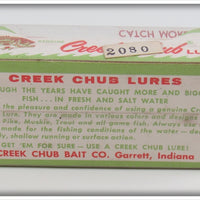 Creek Chub White Bucktail Cohokie In Box