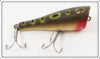 Vintage Creek Chub Frog Spot Plunker Lure