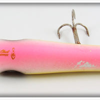 Creek Chub Pink, White & Yellow Pin Popper