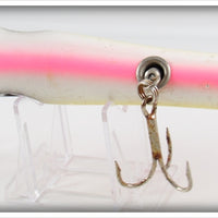 Creek Chub Pink, White & Yellow Pin Popper