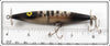 Heddon Silver & Black Coachdog Dying Flutter