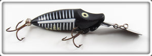 Vintage Heddon Black Shore Deep Dive River Runt Lure