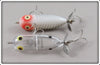 Heddon White Shore & Clear Tiny Torpedo Pair