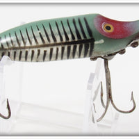 Vintage Heddon Green Shore River Runt Lure