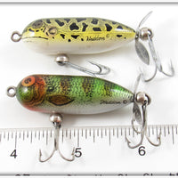 Heddon Natural Frog & Natural Sunfish Tiny Torpedo Pair