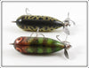 Heddon Natural Frog & Natural Sunfish Tiny Torpedo Pair