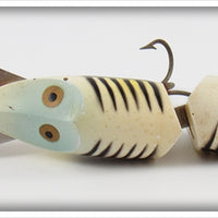 Heddon Pearl & Black Shore Jointed River Runt