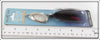 Blue Fox Black Silver 1/2 Ounce Musky Buck On Card